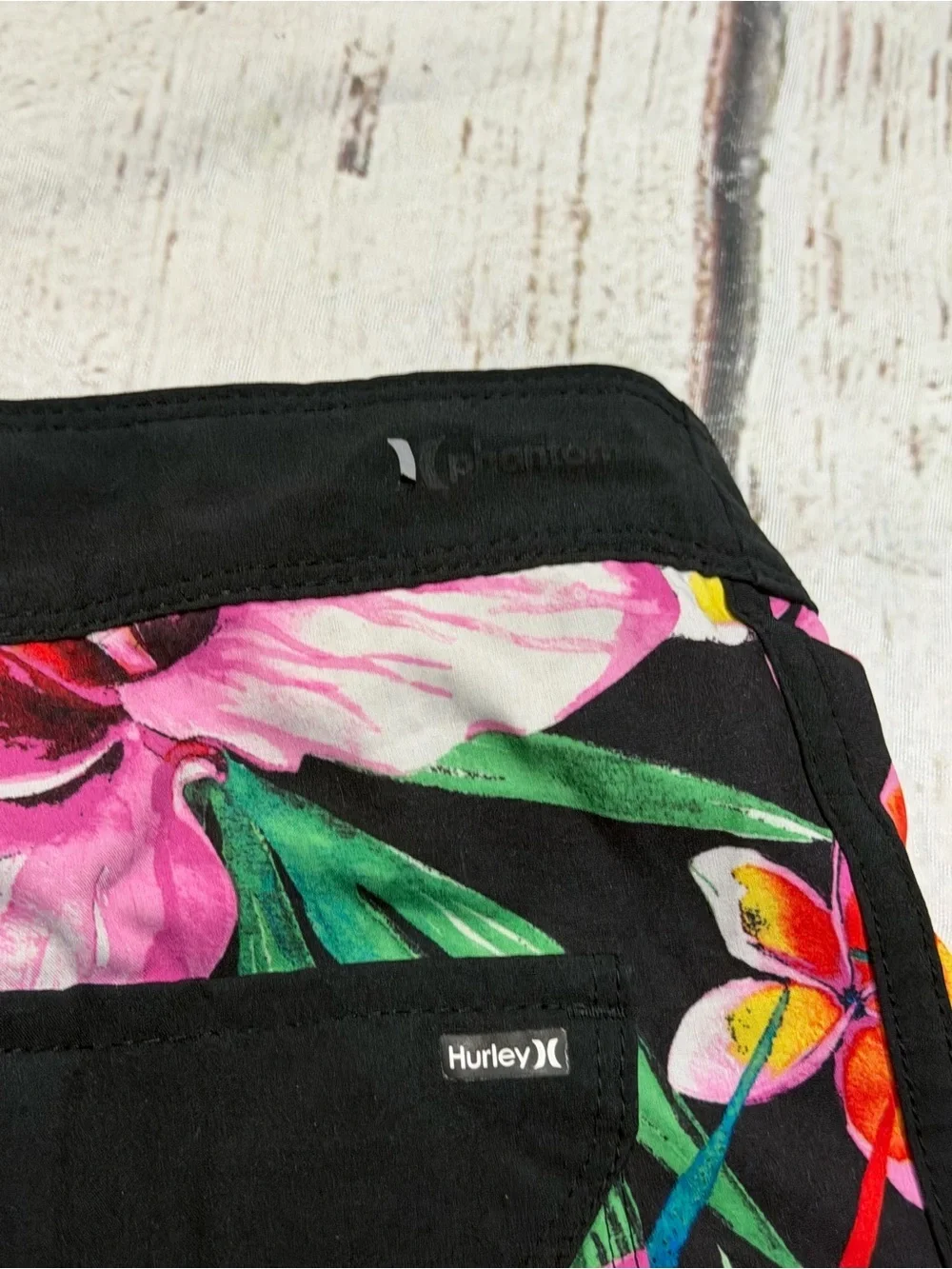 Hurley Tropical Plants Board Shorts Swim Trunks Swimsuit Surfing Men's